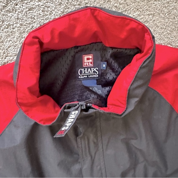 Vintage Ralph Lauren Chaps Nylon Zip Front Jacket Windbreaker Size M - Picture 4 of 16